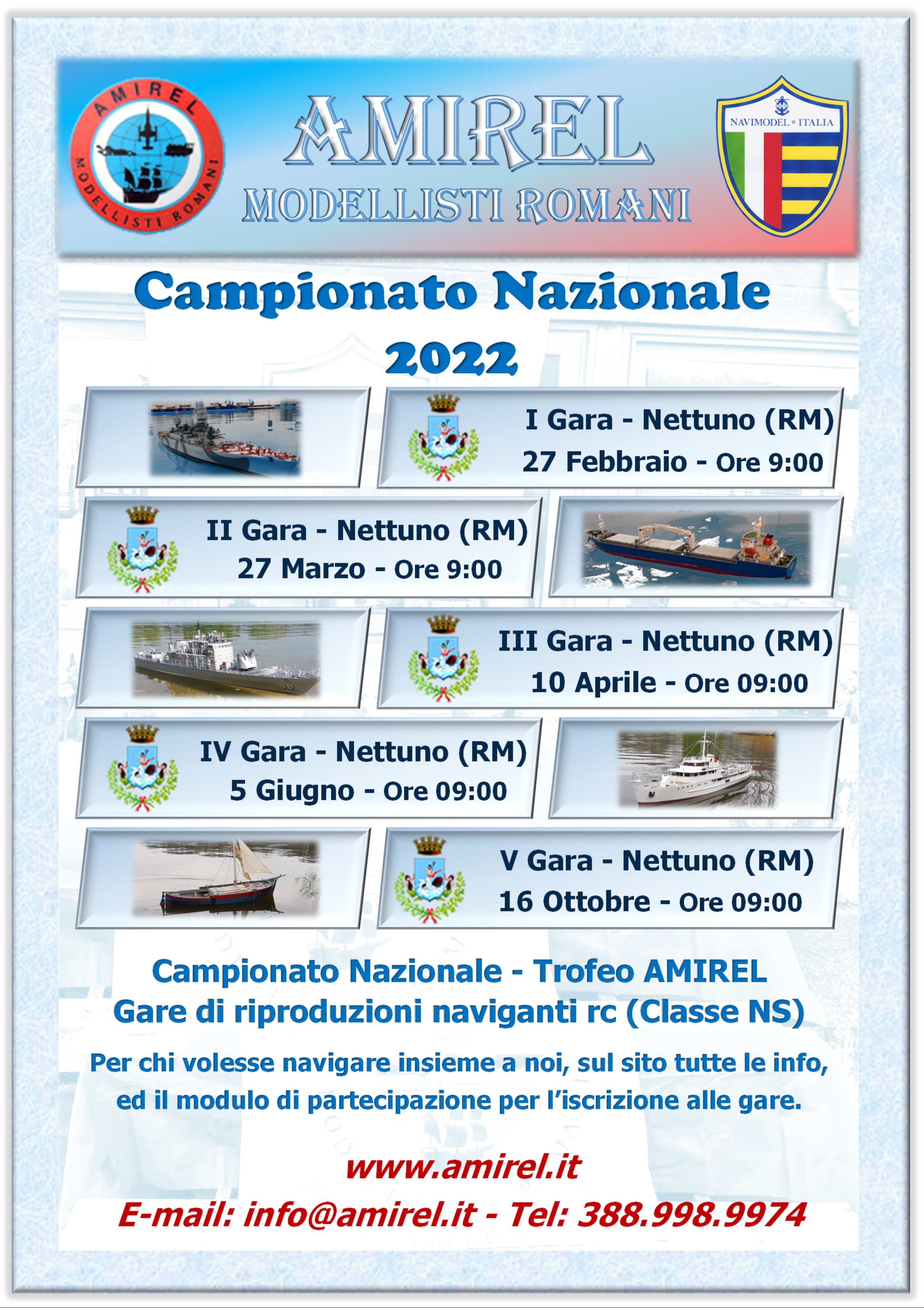 Calendario Gare